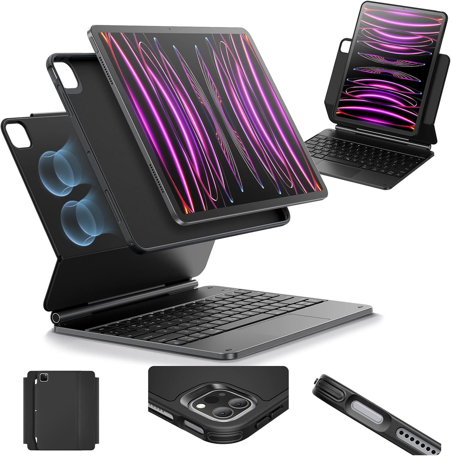 ESR Rebound 360 Series iPad Pro 12.9 Keyboard Case ESR Rebound 360 Series iPad Pro 12.9 Keyboard Case